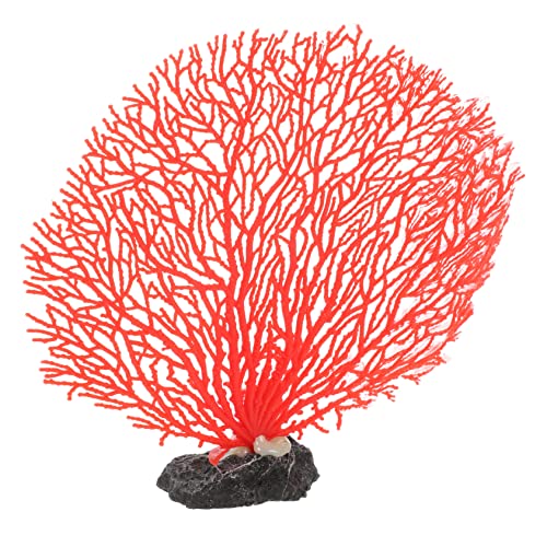 SUPVOX Landscape Coral for Underwater Wear-Resistant Aquarium Decorative Plant