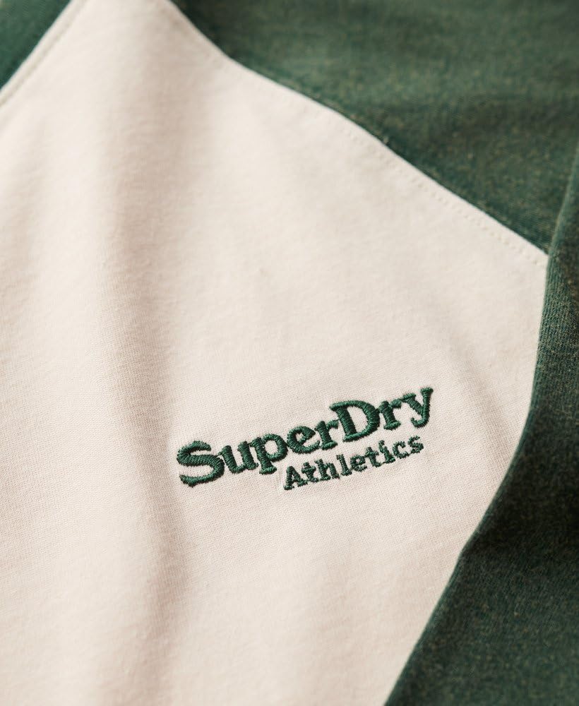 Superdry Herren Essential Baseball-Oberteil mit Langen Ärmeln und Logo