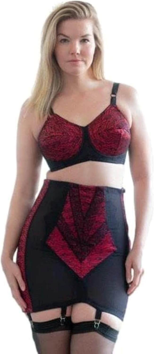 Rago 1294 | Open Bottom Girdle Extra Firm Shaping | Sizes M–8X | Zipper + Hook Closure | Classic Vintage Control | USA MADE