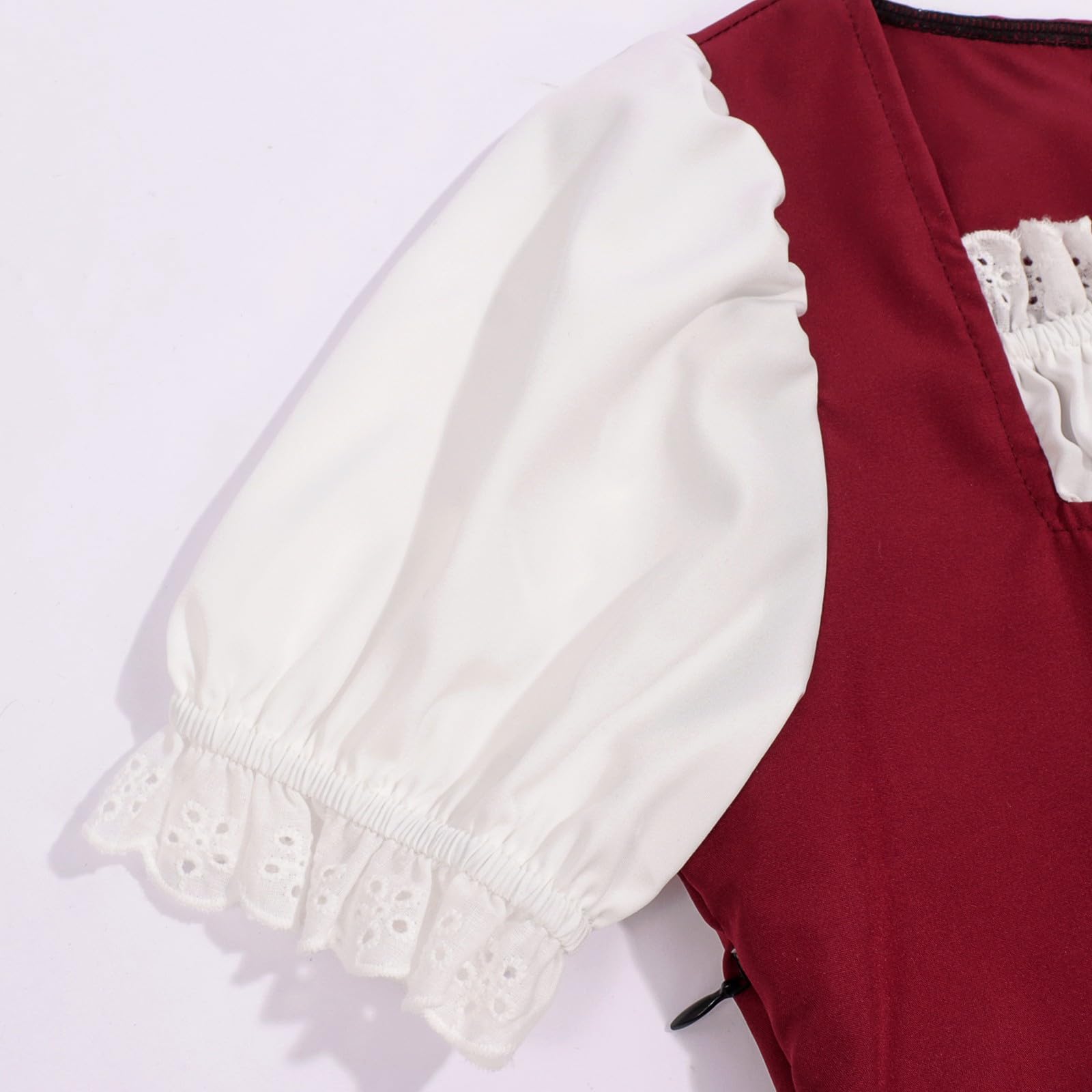 Dirndl dziewczęca bluzka i fartuszek Dirndl dla dzieci, sukienka do stroju ludowego, sukienka dla nastolatków, nowoczesny strój bawarski tradycyjny