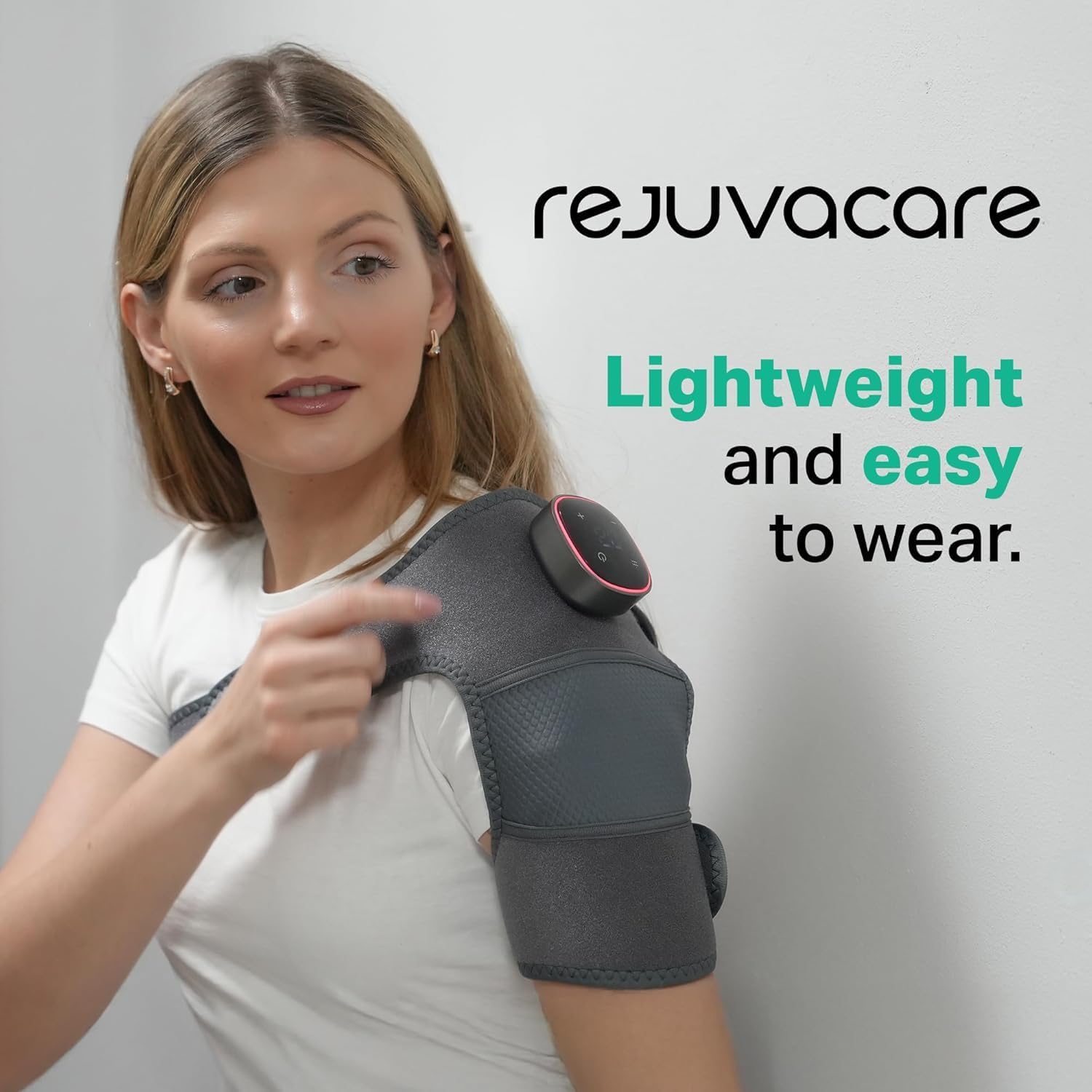 Bioelevate Massaggiatore Spalla—Intensità Regolabili Aiuta a Rilassare i Muscoli Della Spalla per uso Domestico o Ufficio Leggero e Portatile