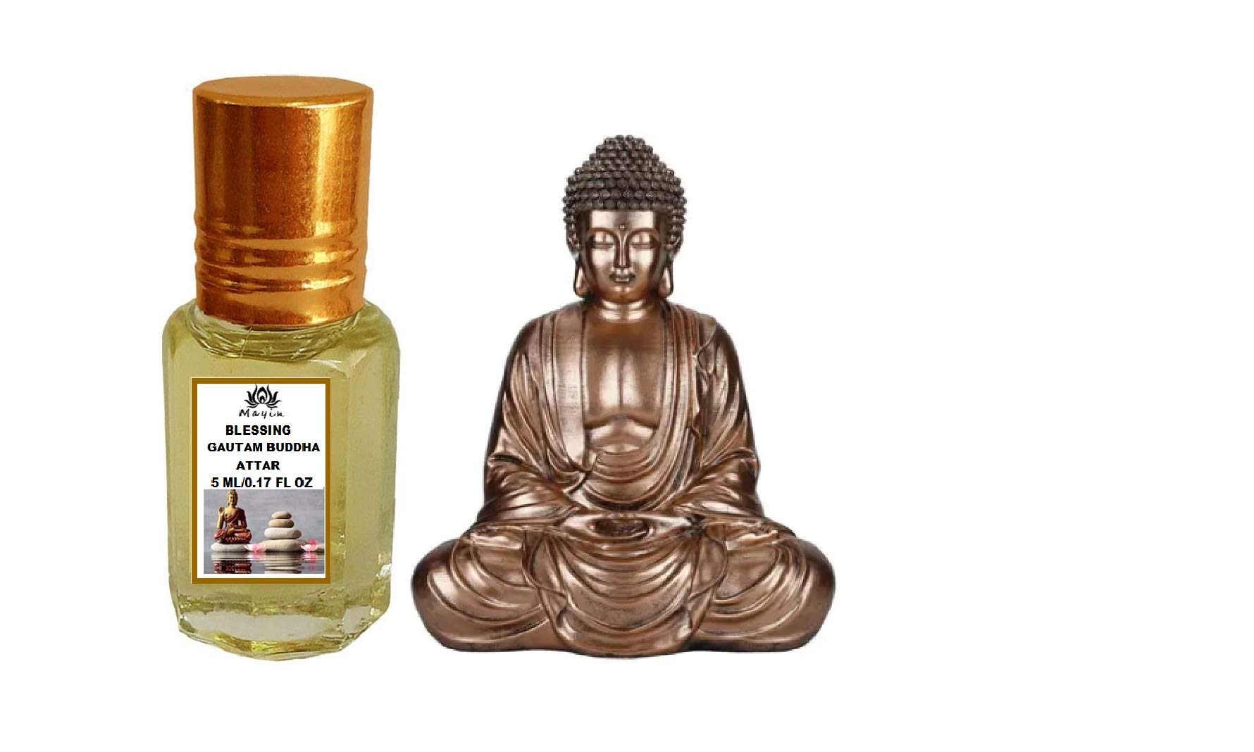 Mayin Blessing Buddha Attar Perfume for Men and Women, 5 ml-image-38