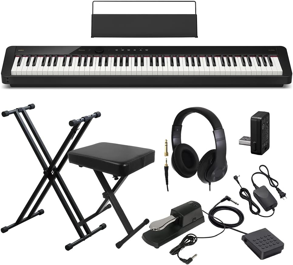 CASIO 61鍵電子キーボード LK325 &専用スタンドセット CASIO カシオ LK