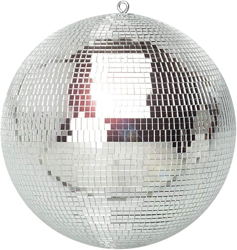 Boule à Facettes Disco IBIZA 30cm Avec Moteur LED Intégré - Effet Lumière Tournante Pour Fête (Piles AA Non Incluses) - 6
