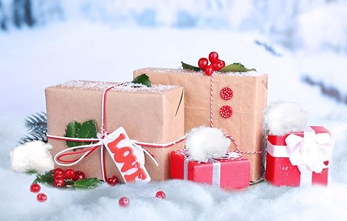 Miniatura 3 de Adiornchse Manta de nieve falsa de Navidad, manta de nieve artificial de 1.3 x 4.9 ft para aldea de Navidad, manta de nieve artificial de algodón de