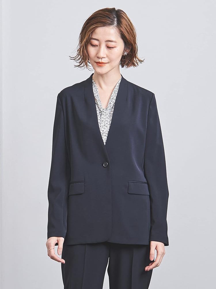 UNITED ARROWS FEEL FREE LIGHTノーカラージャケット UNITED ARROWS（ユナイテッドアローズ）の「FEEL FREE LIGHT