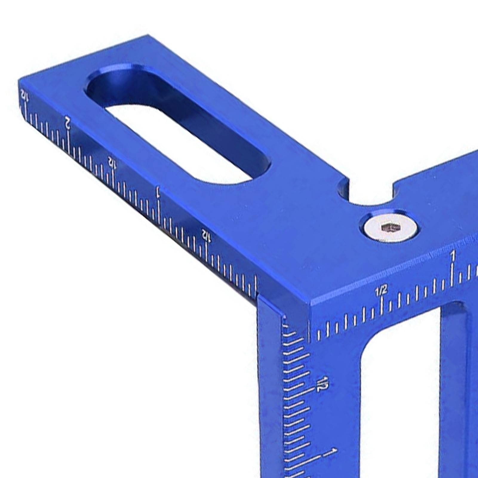 MRKU Righello di misurazione multiangolo 3D, Squadra goniometrica per la Lavorazione del Legno, Triangolo a 45-90 Gradi