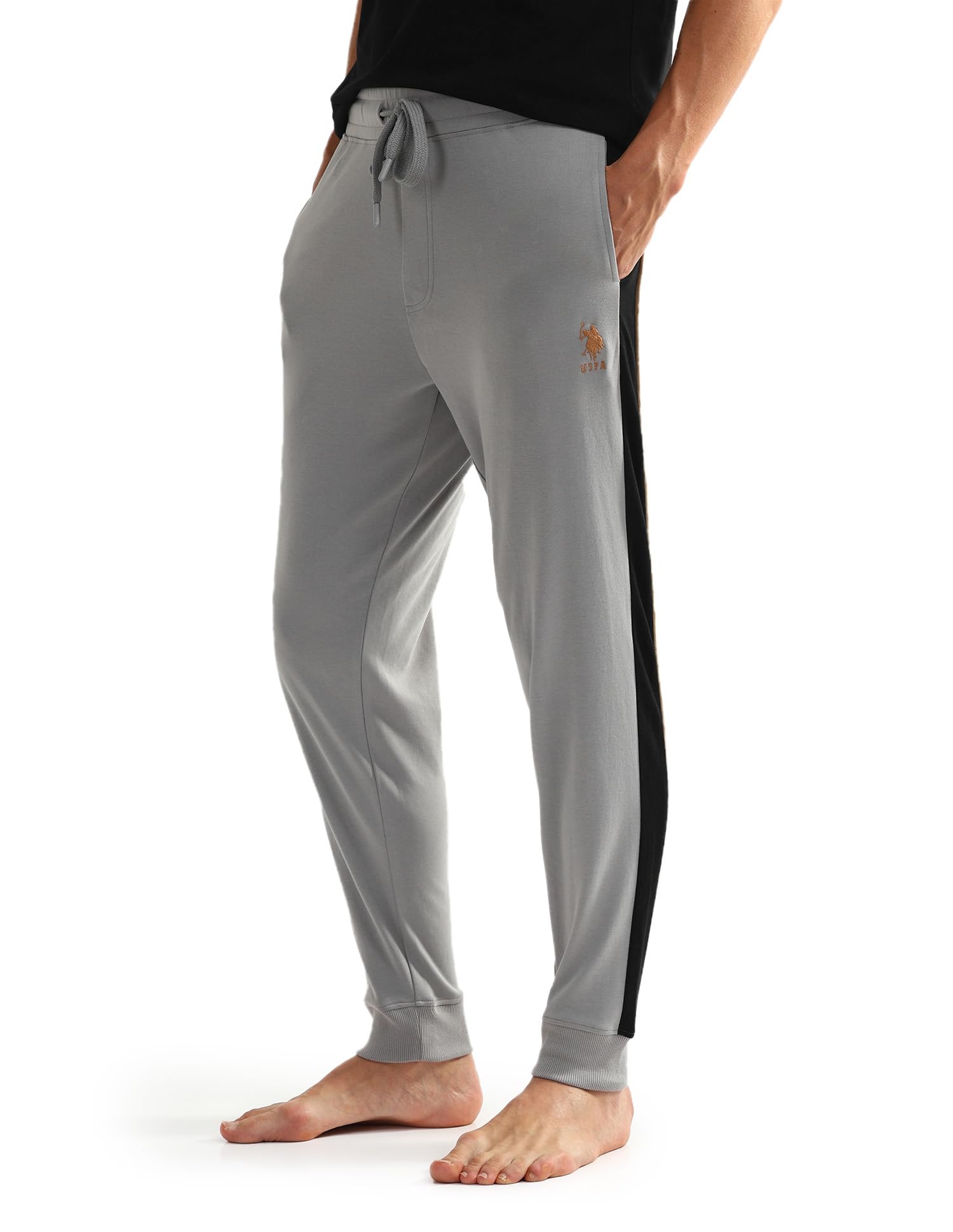 u.s. polo assn. Men's Regular Fit Mid Rise Pants-picture-33