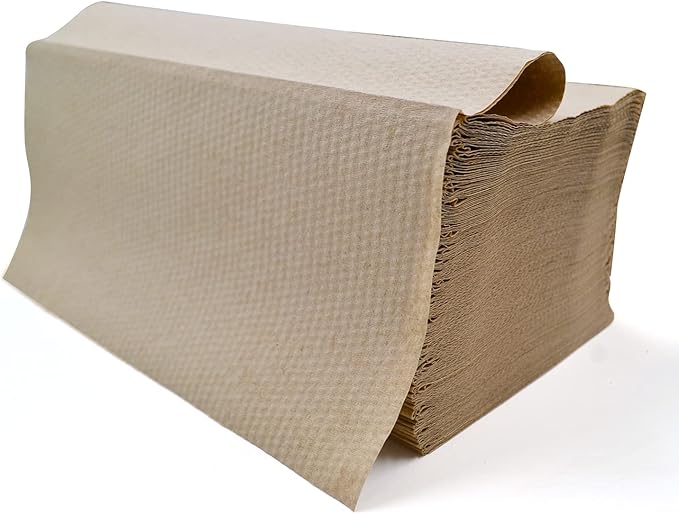 C-gefaltete Handtücher | Blau | 1 Lagig | 12 Packungen