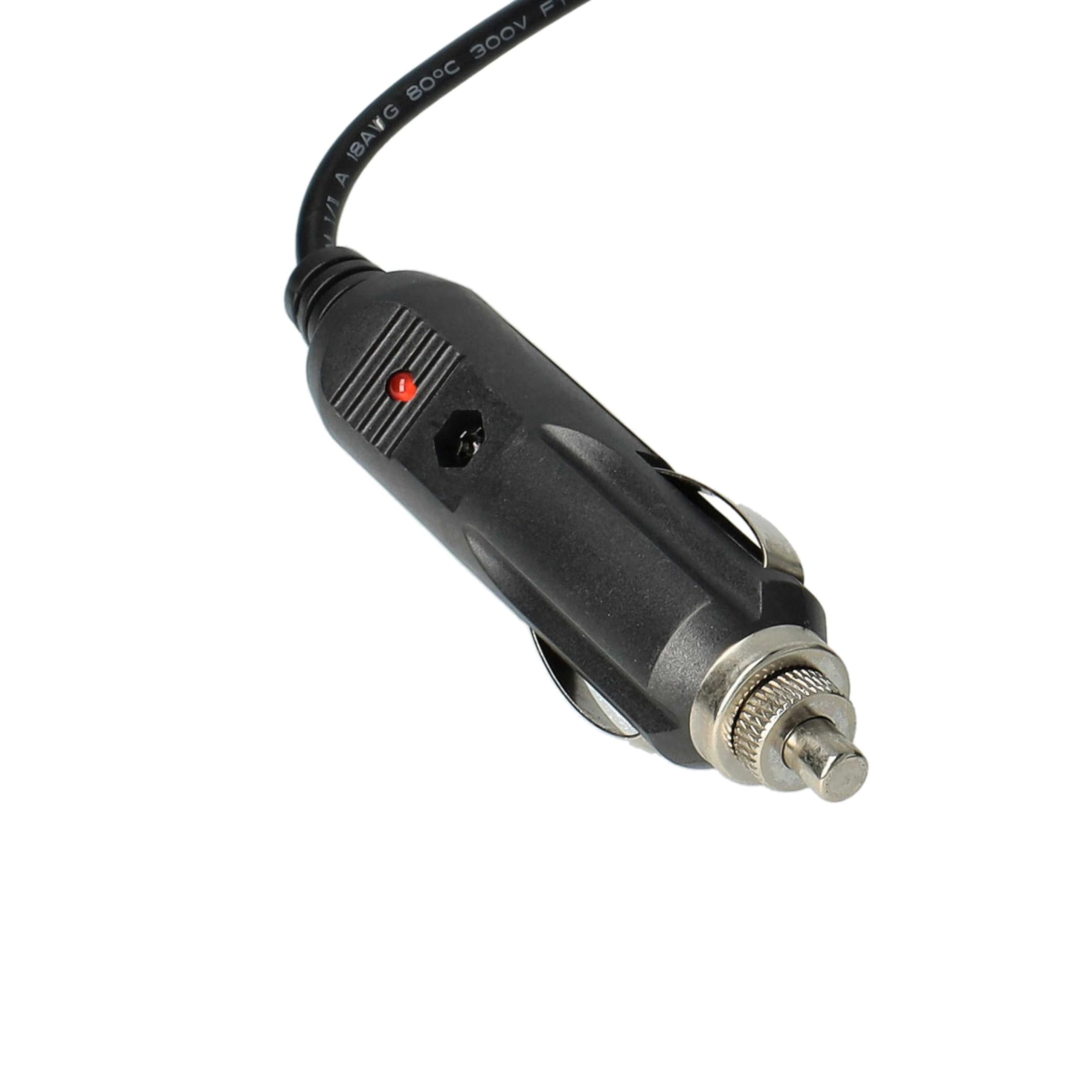vhbw caricabatteria da auto compatibile con Dell Vostro 3450, 3550, 3000, 3300, 3400, 3500, 2510, 3700 notebook - Caricatore da 12V nero 4.62 A