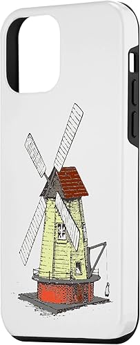 Vista 2 de Funda vintage Windmill para iPhone 12 mini