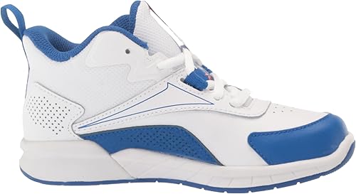Miniatura 6 de Reebok Zapatos de baloncesto More Buckets para niño, BlancoAzul vectorialRojo vectorial