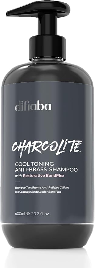 Difiaba Champu Charcolite anti-brass 600ml