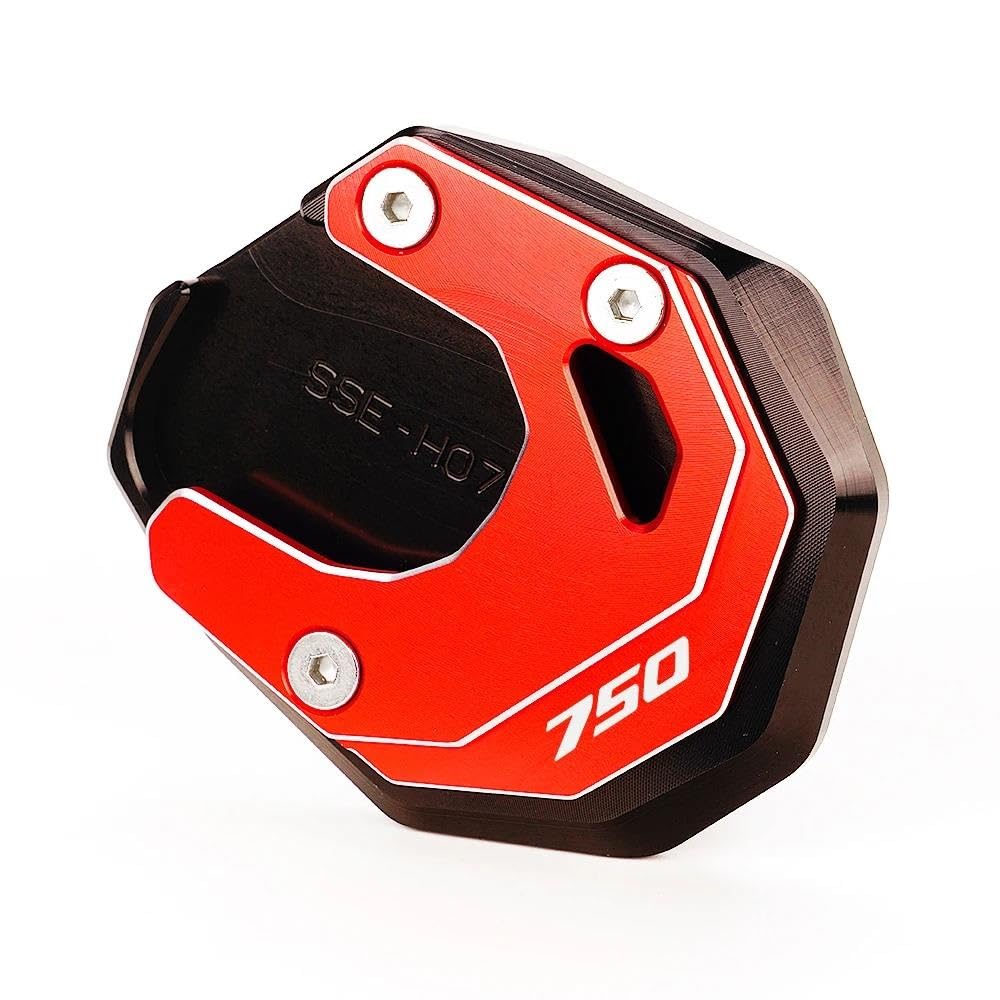 Béquille de moto Honda Forza 750 : évitez les chutes à l'arrêt avec ce support rouge