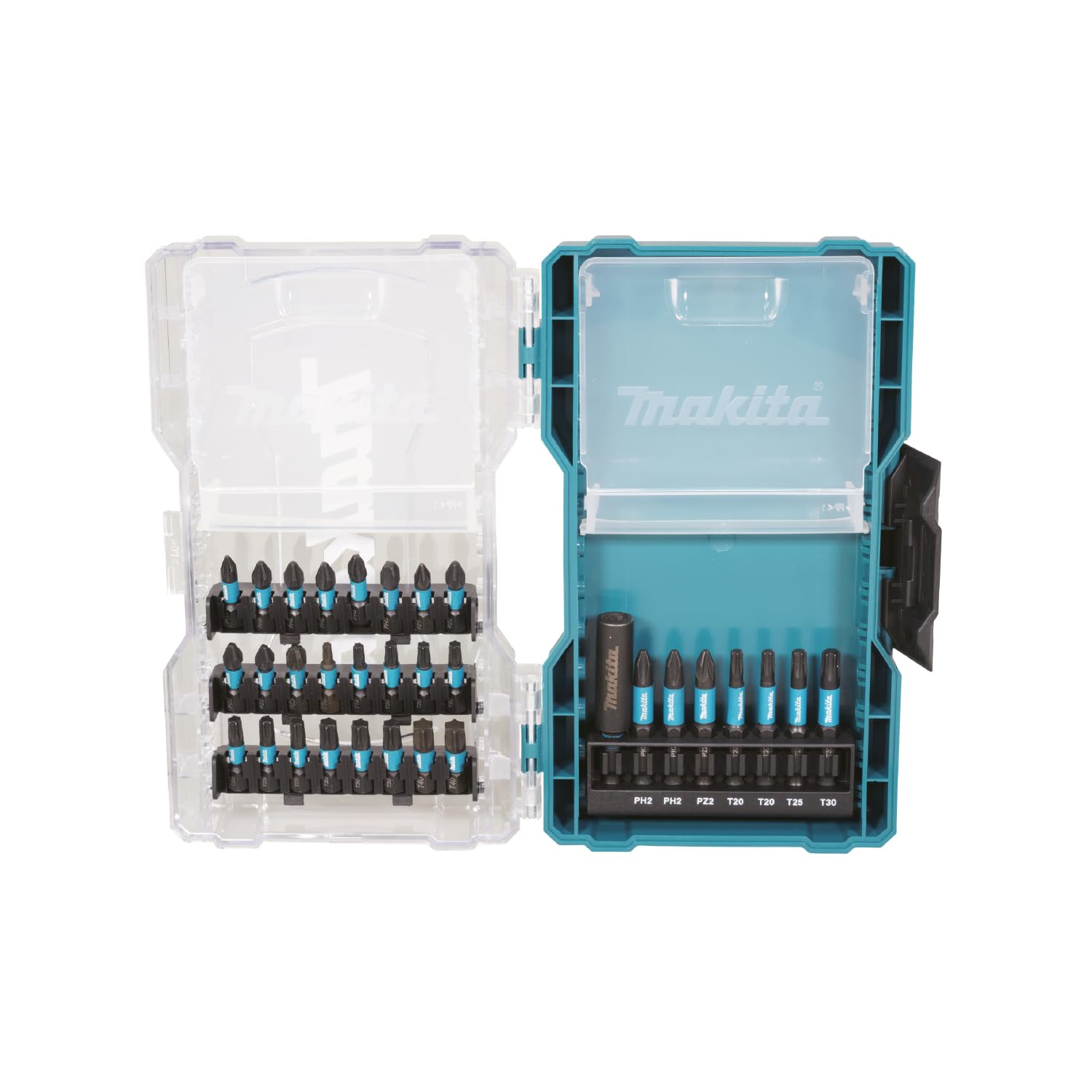 Makita E-22919 Lot de 32 embouts de vissage à impact Noir