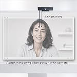 iContact Camera ProXL 4K HD Eye Contact Webcam with Noise Cancelling Mics | USB Computer Camera for Monitors & Desktops, Zoom Certified, Works with Teams, Meet & Video Calls
