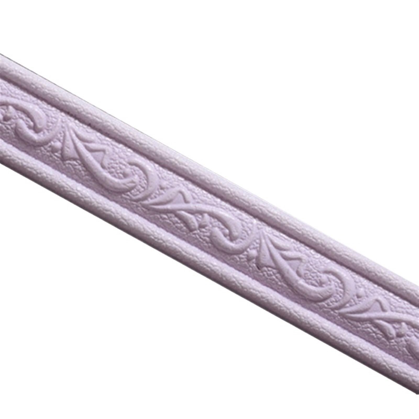 Yxinaer 230Cm X 4.5Cm-02 Dado Rail Self Adhesive Foam Wall Edge Strip Stickers Self Adhesive Waterproof Baseboard Corner Waist Line Sticker Border Home Decor(230Cm X 4.5Cm-02)