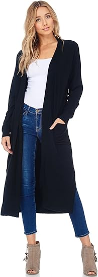 Black longline sweater Clearance