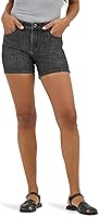 Lee Women's Legendary 5-Inch Denim Shorts - Stretch Cotton, Mid-Rise Regular Fit for Comfortable Casual Style