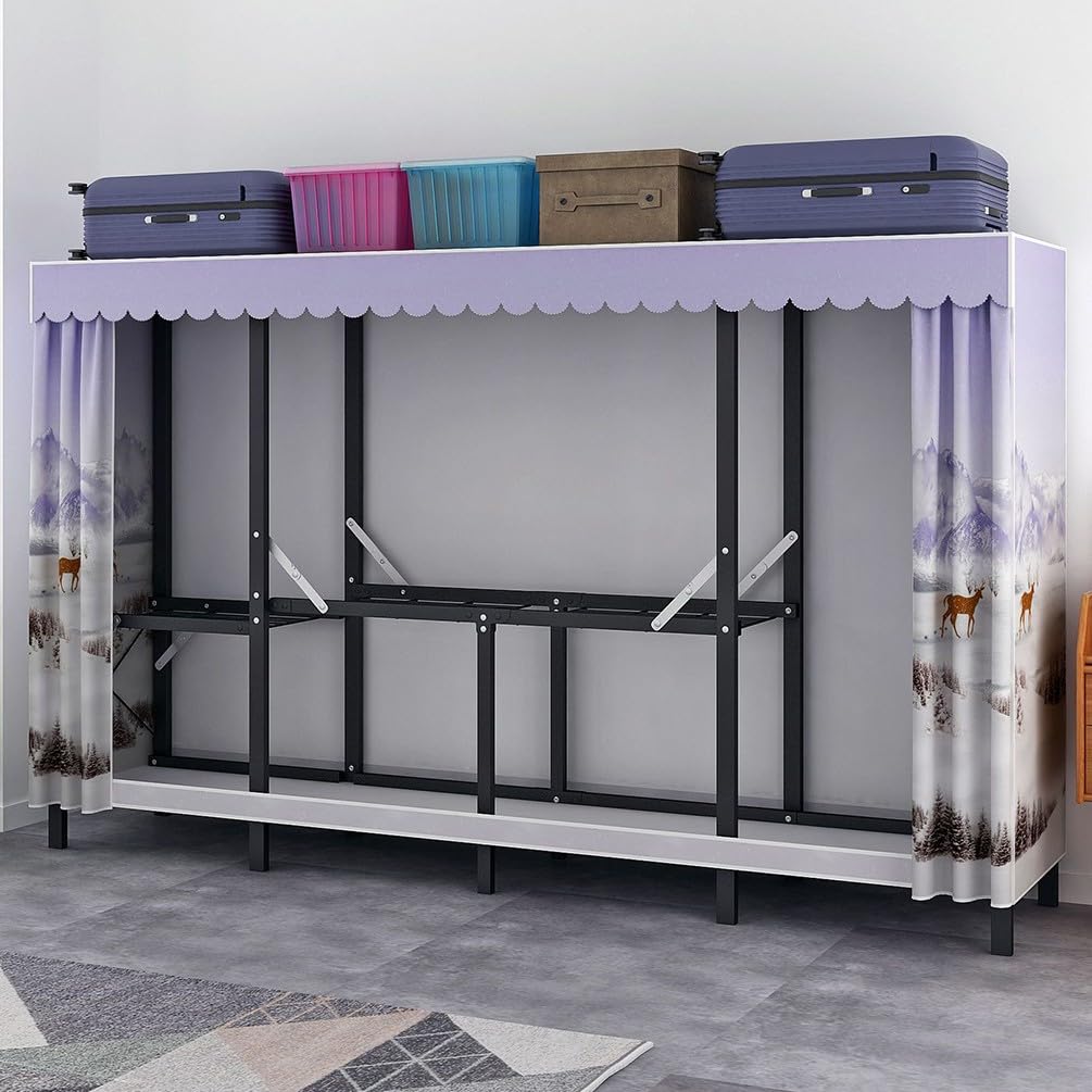 Armoire pliable en tissu pour optimiser l'espace et ranger sans effort