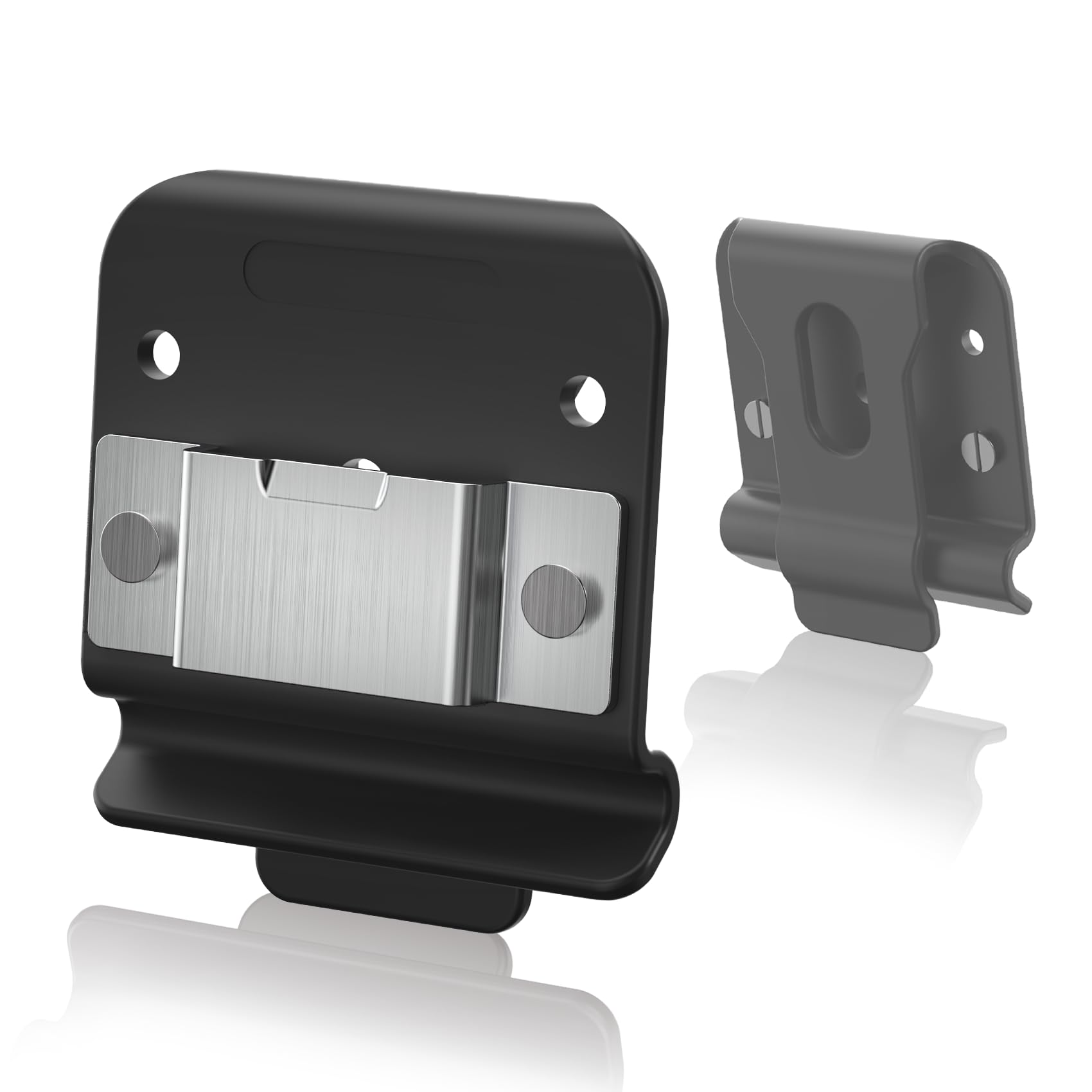 Tape Measure Holder for Belt, Low-Profile Tape Measure Belt Clip, Measuring Tape Holder up to 2" Tool Belt, Tape Accessories