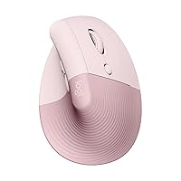 Logitech Lift Mouse Ergonomico Verticale, Senza Fili