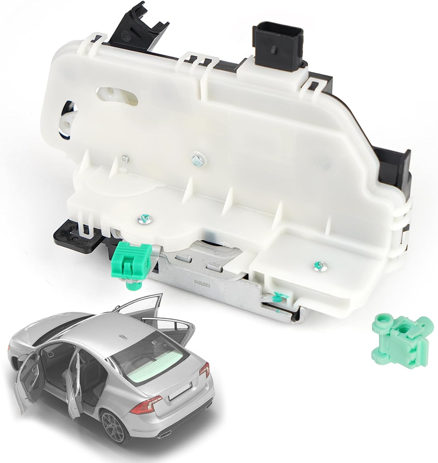 Rear Left Driver Side Latch Lock Power Door Latch Actuator Compatible with Ford Explorer F-150 Mustang Taurus 2009-2019 Replace 9L3Z-5426413-A