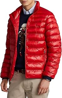 POLO RALPH LAUREN Mens Full Zip Packable Down Puffer Jacket