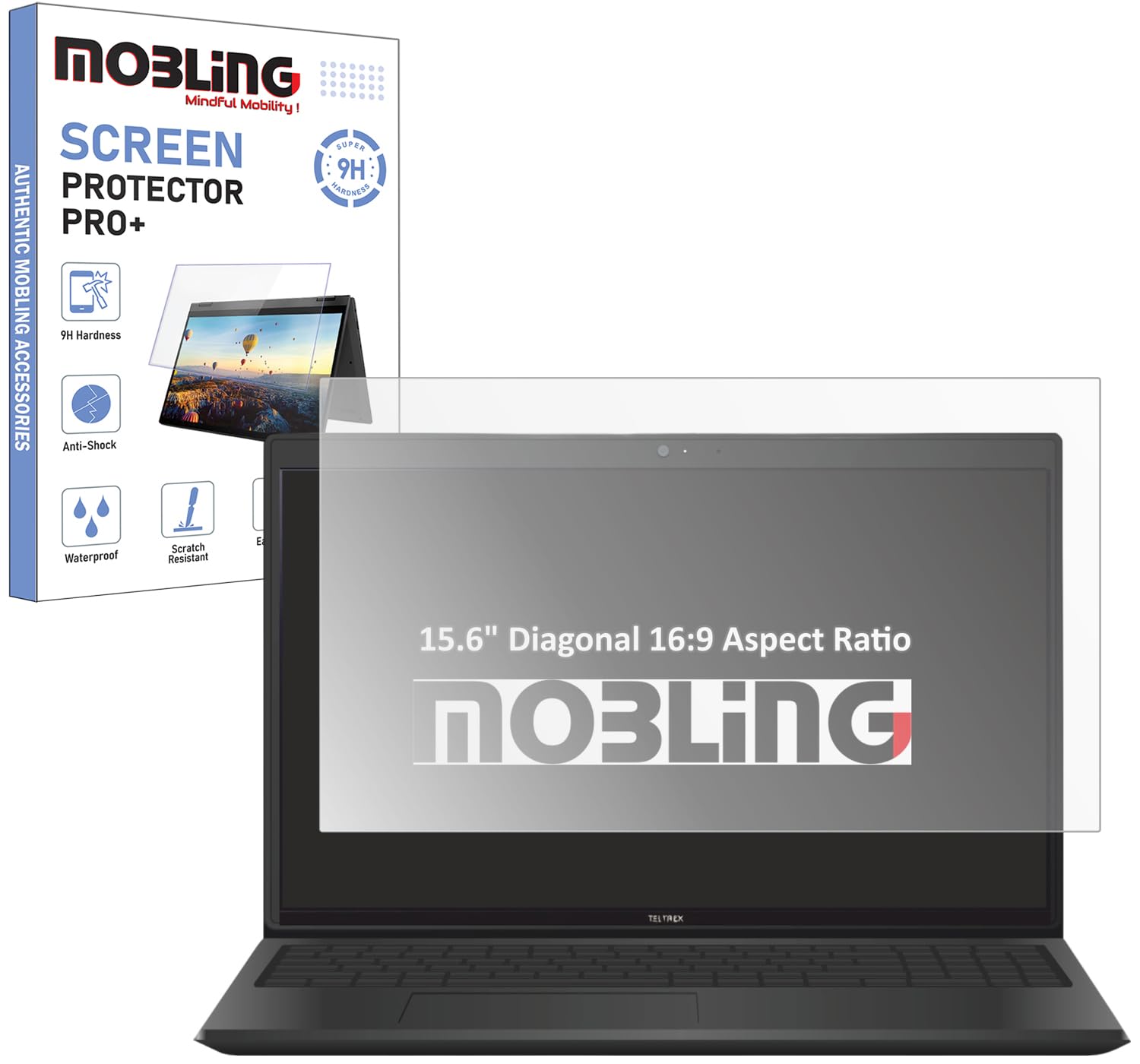 MOBLING Matte Guard Compatible With Laptops With 15.6" Inch Diagonal With 16:9, HP15/15s/Victus/Pavilion/EY/FQ/GR/Omen/Envy X360 /Probook/Elitebook/OmenSize : 345 mm X 194 mm