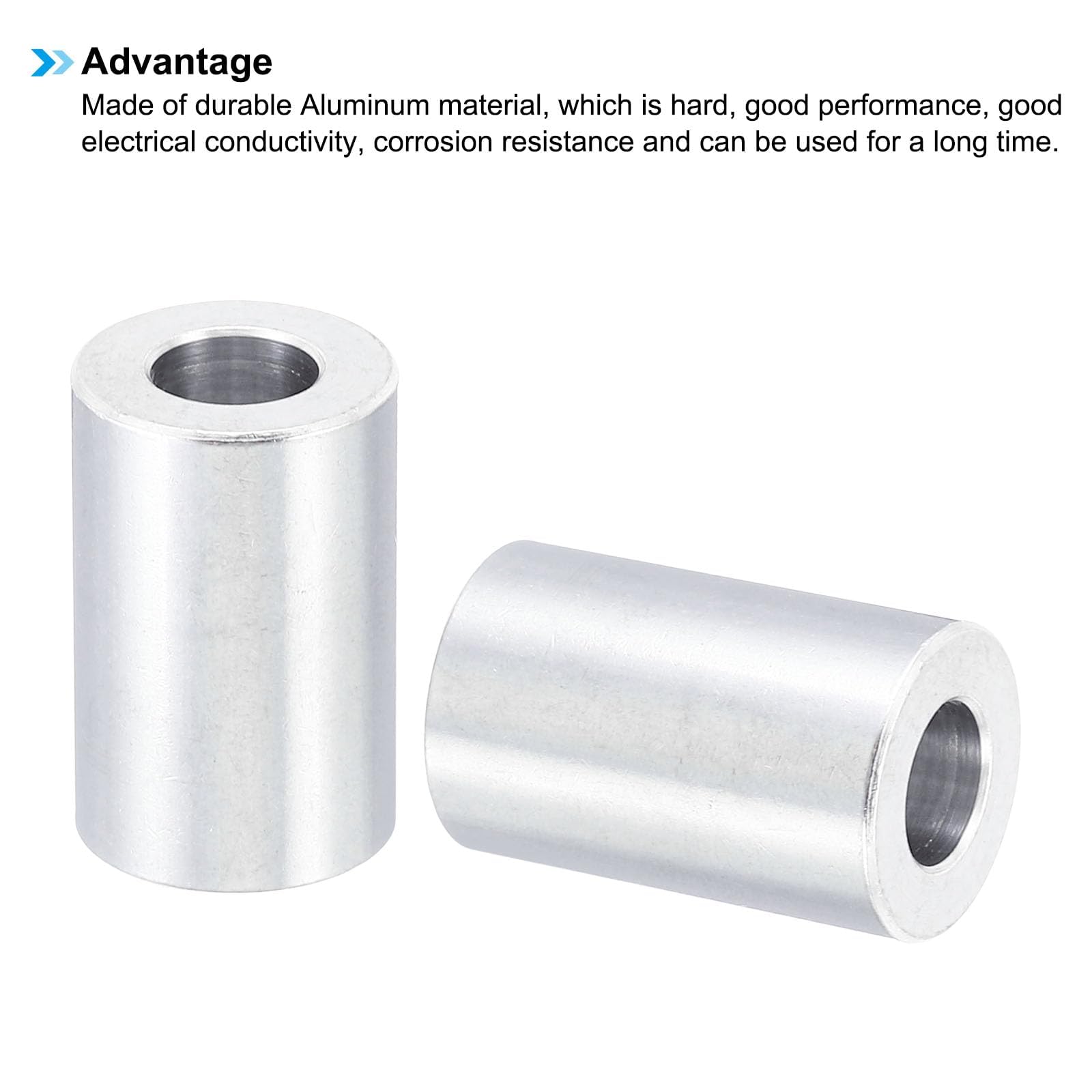 TA-VIGOR 10Pcs M8 Aluminum Spacer - Image 4