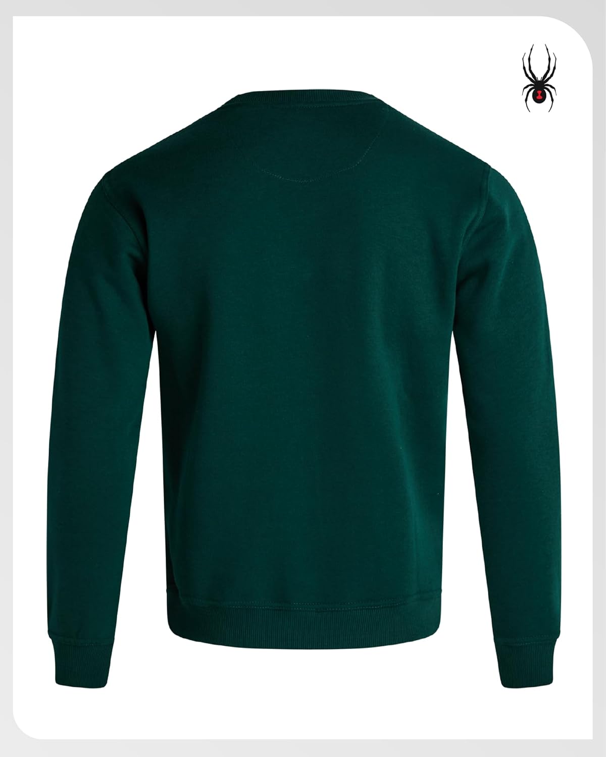 Spyder Mens Crewneck Sweatshirt - Soft Performance Fleece Pullover Sweatshirts for Men - Casual Gym Workout Mens Sweatshirt - Image 6