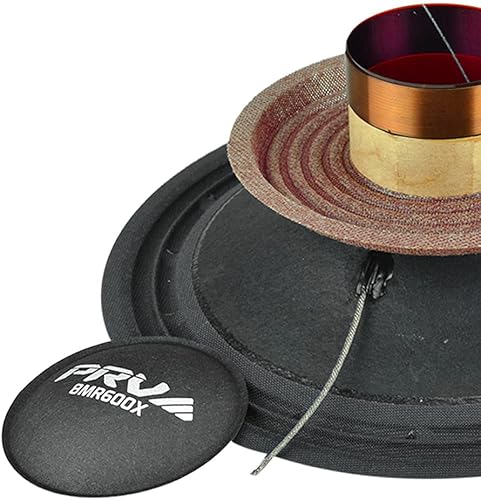 Miniatura 4 de PRV AUDIO Altavoz de rango medio de 8 pulgadas 8MR600X-4, 600 vatios 4 ohmios, bobina de voz de 2 pulgadas, altavoz X-treme de rango medio para