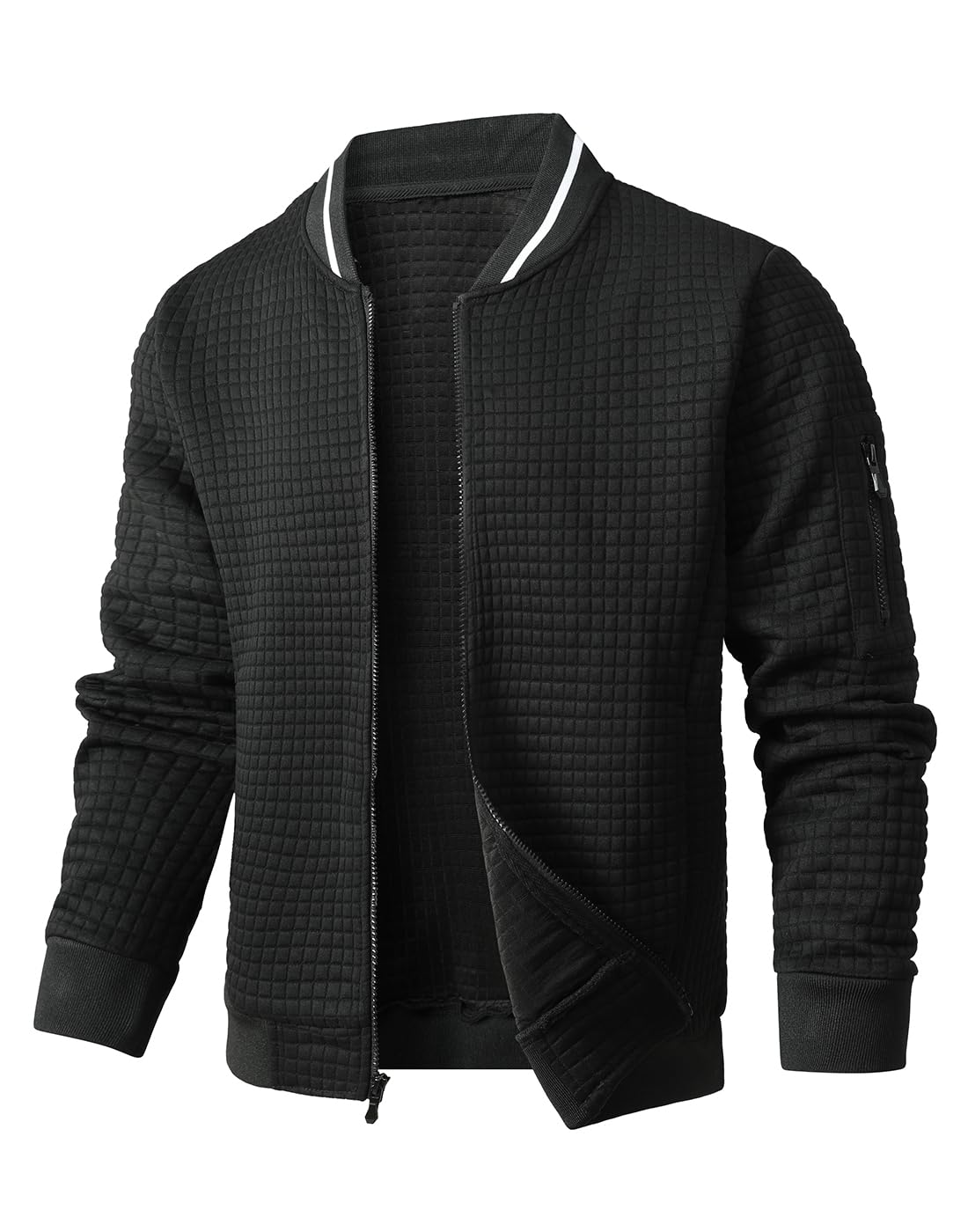 Wizoat Mens Casual Jacket Lightweight Jacket Varsity Coat