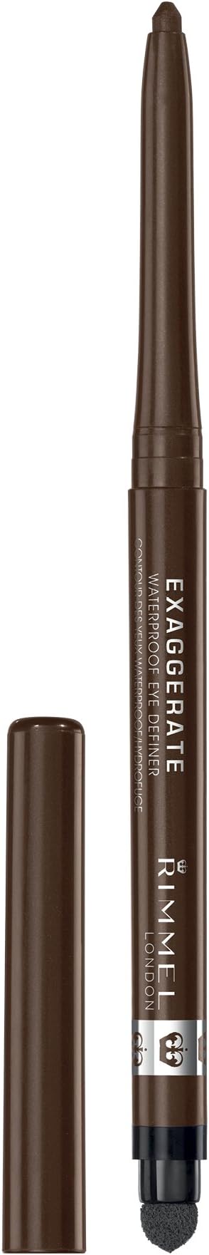 Rimmel Exaggerate Eye Definer, Rich Brown, 0.01 Fluid Ounce