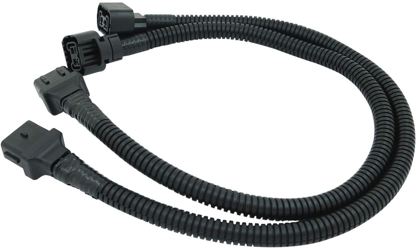 EAG 18 inch Fog Light Extension Wire Harness A Pair Fit for