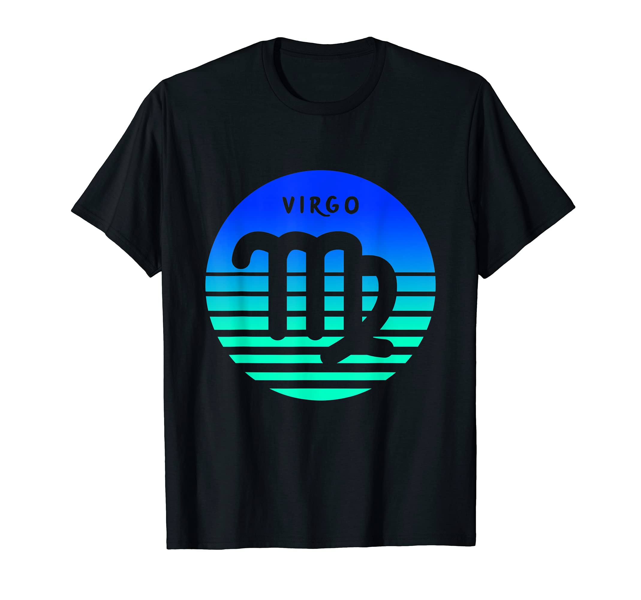 Virgo AStrology / Vintage Virgo Horoscope ApparelVirgo Zodiac Blue Vintage / Cool Retro Virgo Birthday Month T-Shirt