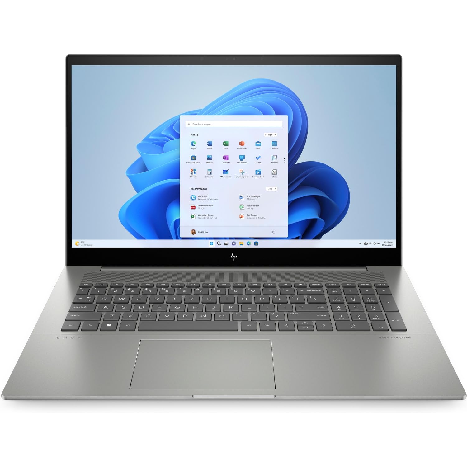 HP Envy 17.3 Inch Laptop 17-cr1xxx FHD 1920x1080 13th Gen Intel