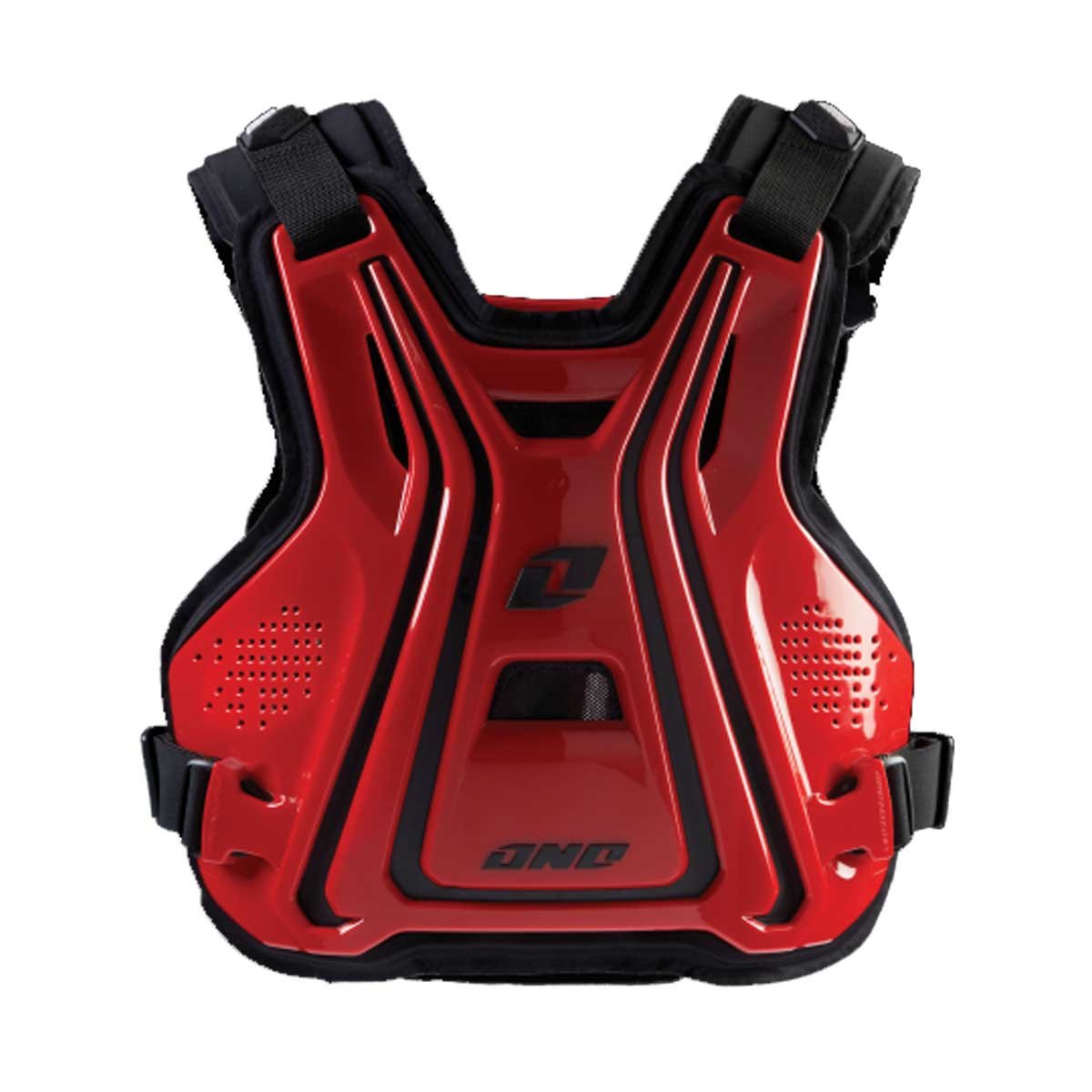 One Industries Interceptor Roost Deflector (Red, Large)
