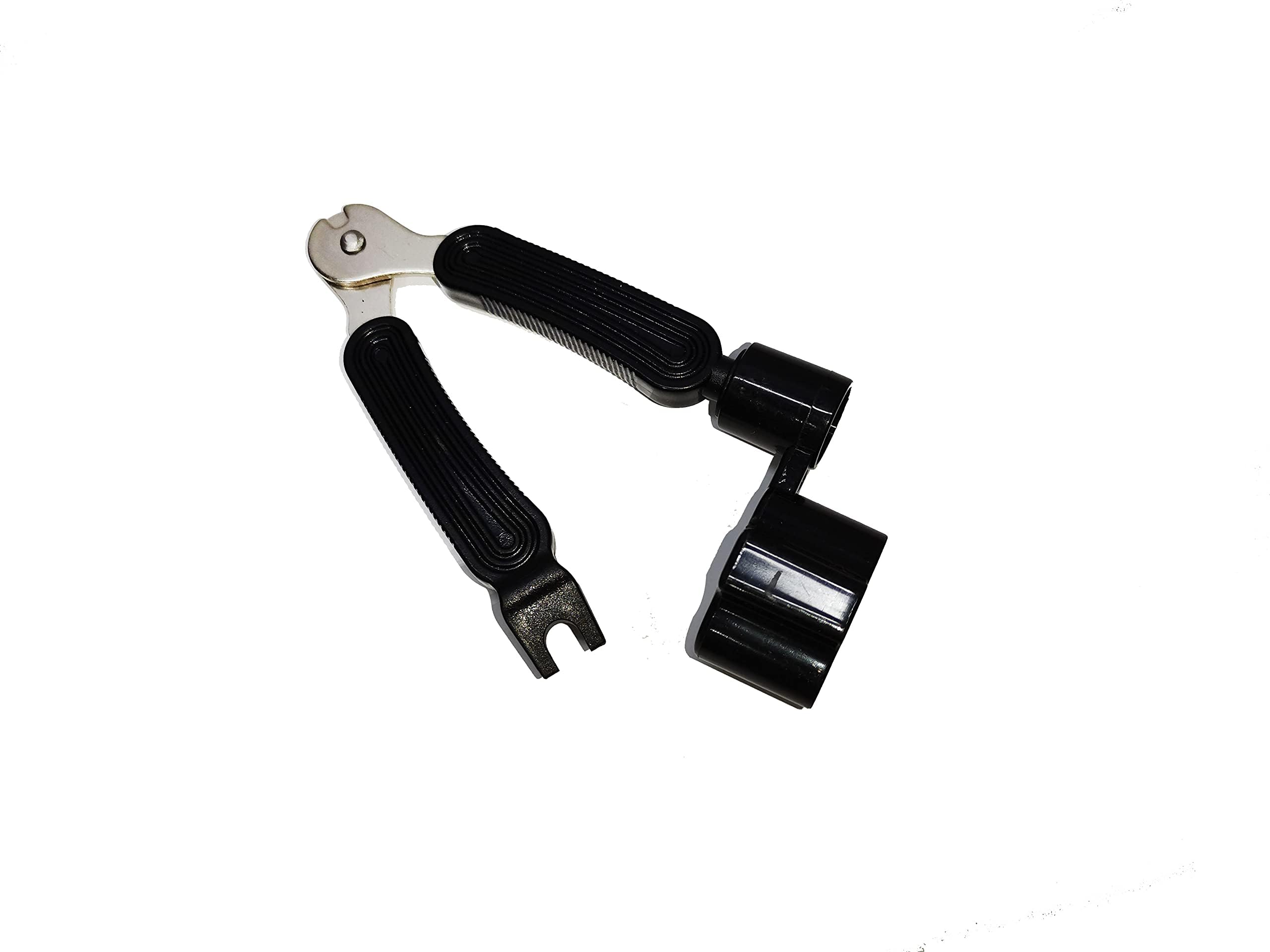 Guitar String Winder Cutter and Bridge Pin Puller, Winder Guitar String Winder and Cutter – All-In-1 Restringing Tool Guitar Repair Tool Functional 3 in 1 (Black)