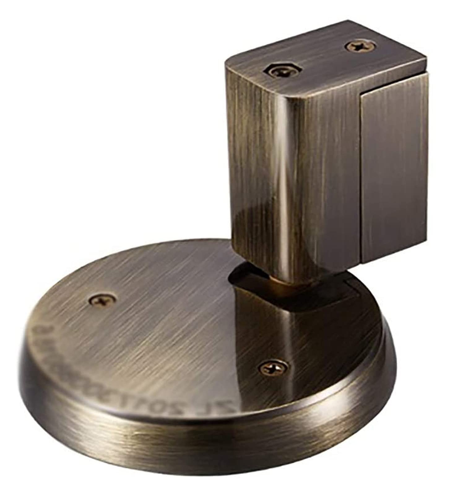 Sbziojhdr Green Bronze Door Stop， Zinc Alloy No Need To Drill Non-Magnetic Thrust Household Anti-Collision Wall Protector Easy To Install(Green Bronze)