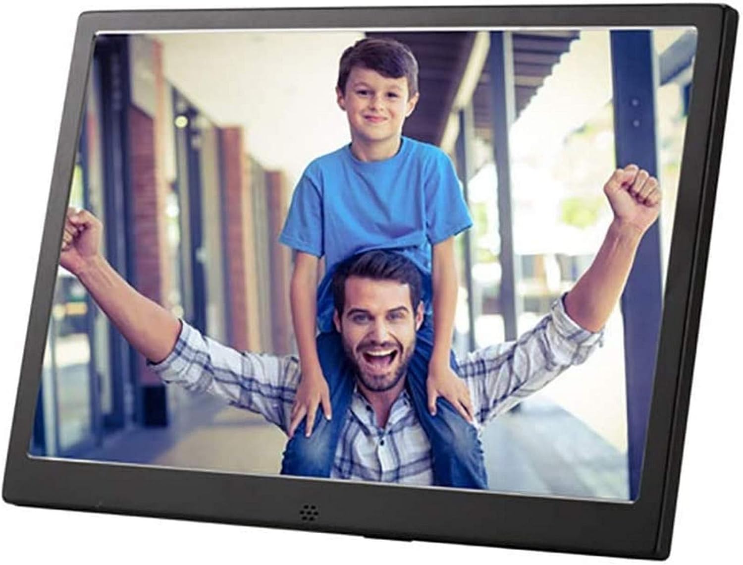 Cadre photo numérique avec télécommande le cadeau idéal pour grands-parents
