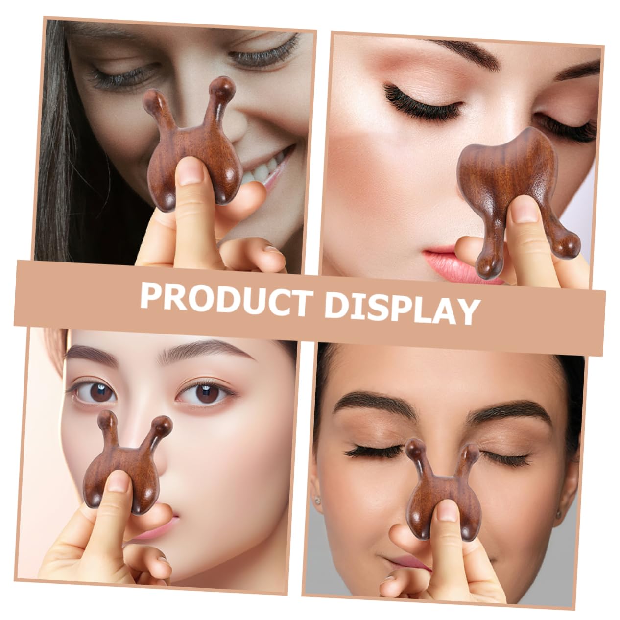 PACKOVE 2pcs Facial Massagers for Nose Acupoint Tool Ergonomic Design for Easy Use Compact for Go for Relaxation Fatigue Relief