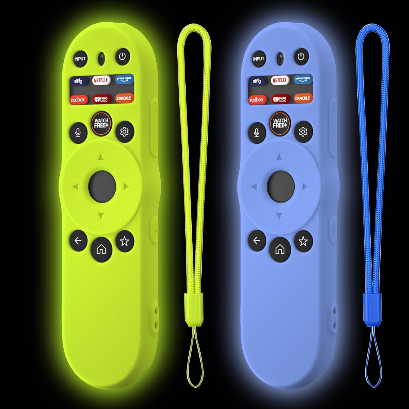 2Pack Silicone Remote Cover for Vizio TV Remote XRT270