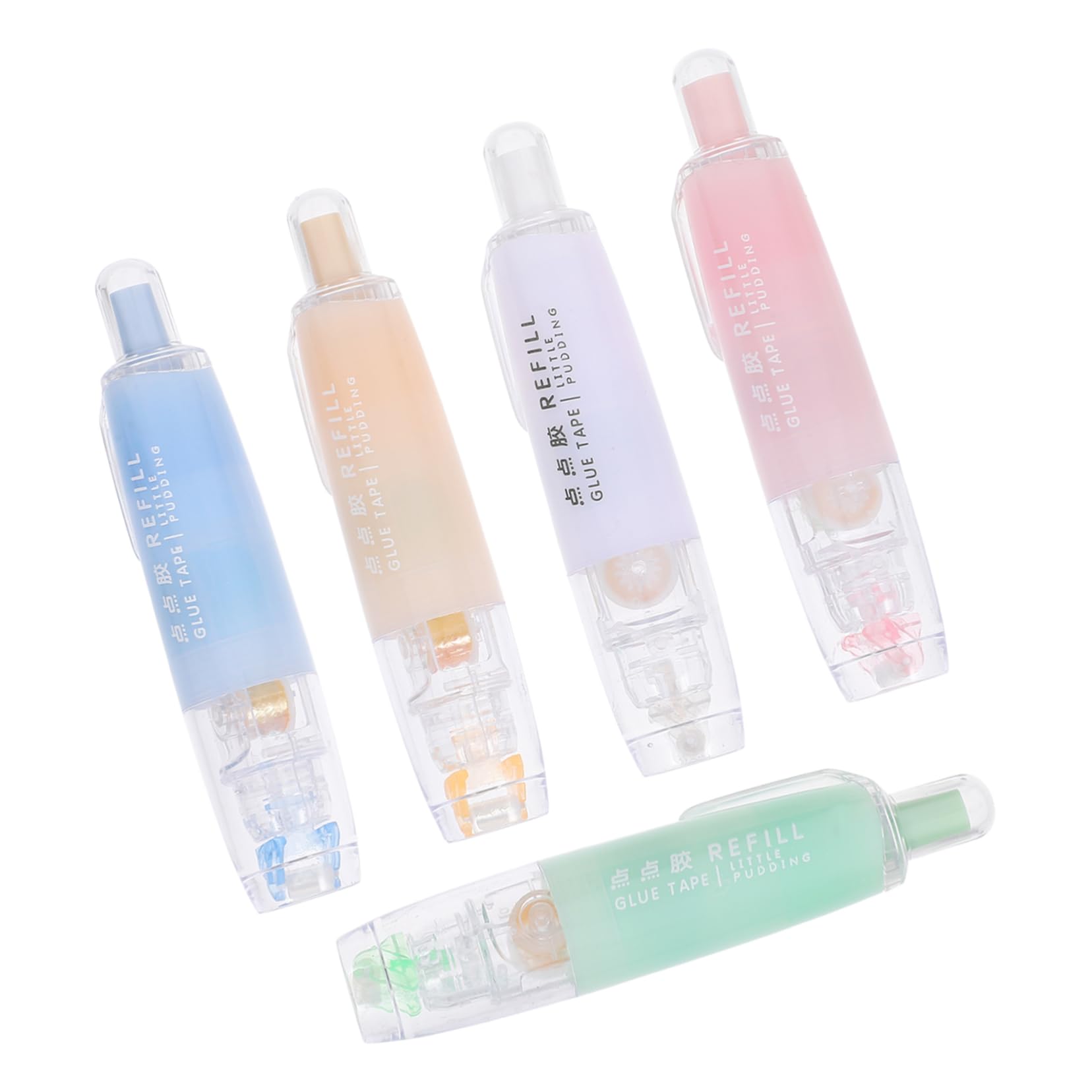 Housoutil 5 Set Penna Colla Rapida Ad Asciugatura Colla Artigianale Versatile Per Scrapbooking E Lavori Design Ergonomico Gocce 5 Pezzi*5