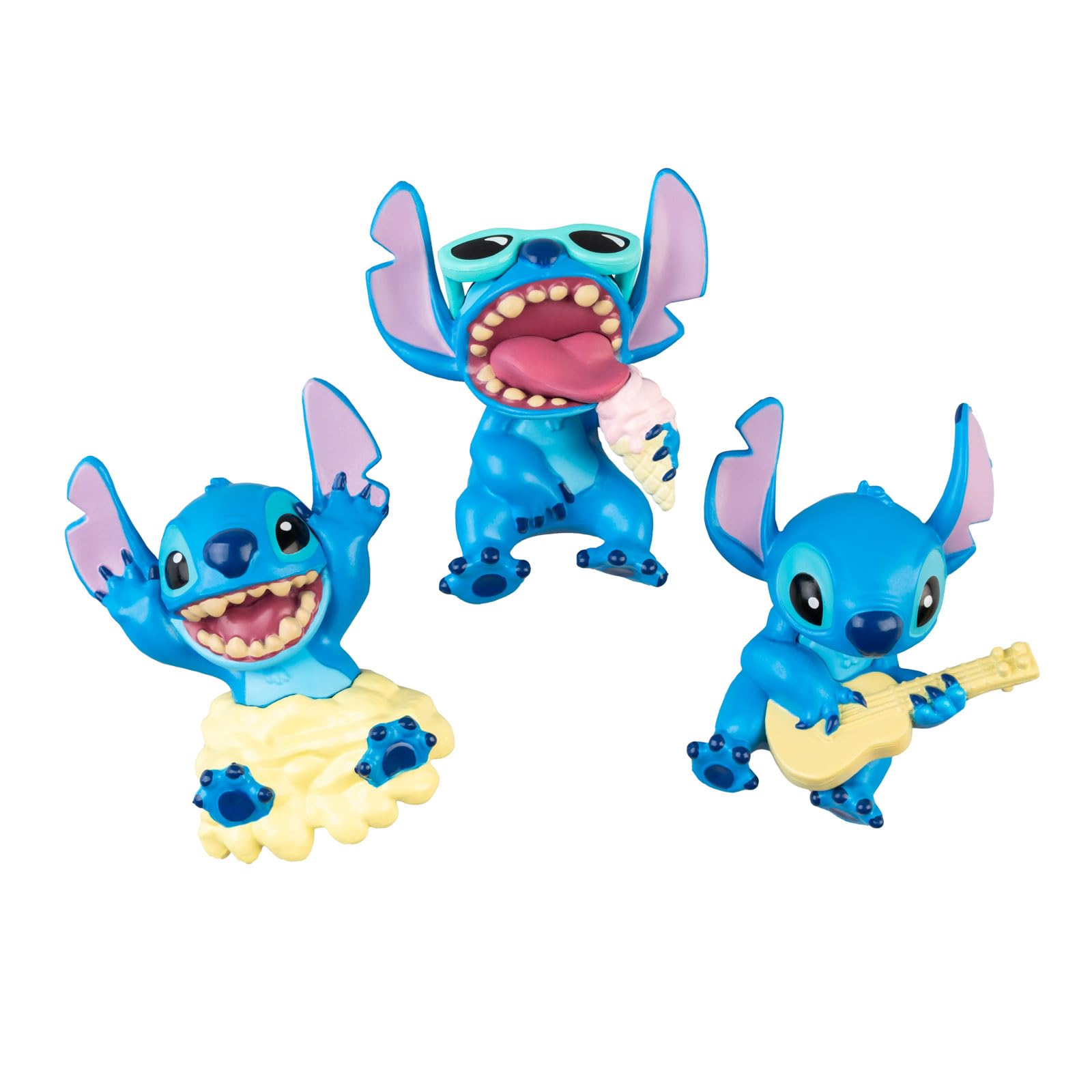Grupo Erik Set Of 3 Fridge Magnets 3D - Disney Stitch Figures, Stitch Gifts Under 20 Pounds, Disney Gifts For Women & For Men | Kitchen Decor Accessories