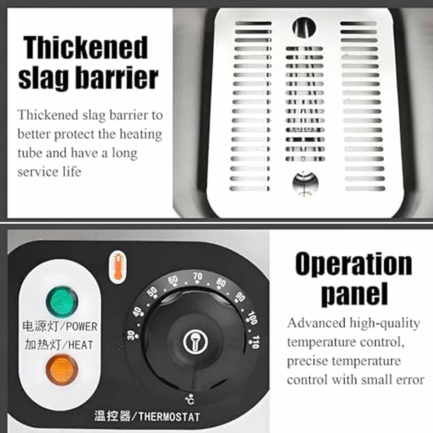 ERICAT 2600W Stainless Steel Cooker, 45 Pcs Large Capacity Electric Poached Maker with 30~110°C Temperature Control & Timer Poacher, Even Heating and Durable Construction, for Restaurants, Hotels