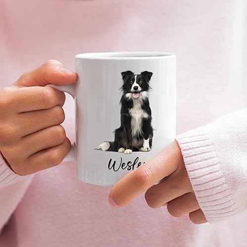 Miniatura 138 de Taza de cerámica personalizada para perros Chow Chow Chow, taza de café con nombre personalizado Chow Chow, regalos para los amantes de los perros