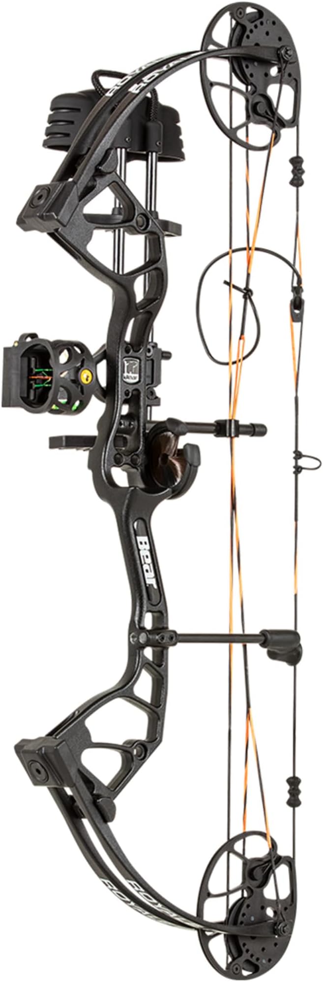 Bear Archery Royale Ready to Hunt Compound Bow Archery Set with Archery Accessories for Adults and Youths, 12”- 27” Draw Length, 5-50 Lbs Draw Weight, Up to 290 FPS