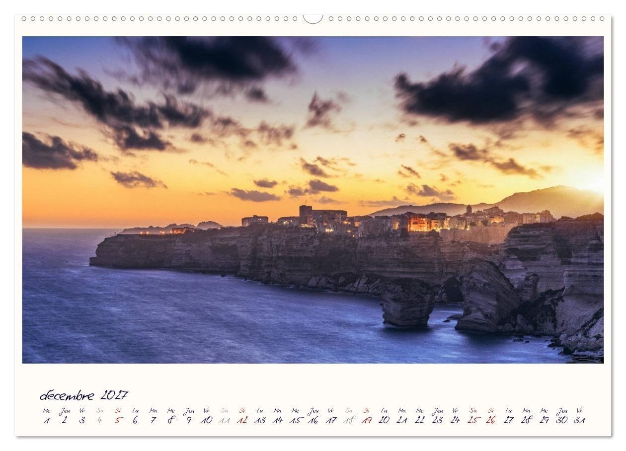 Corse - fantastiques côtes de la Méditerranée (Calendrier mural haut de gamme 2027 DIN A2 vertical), CALVENDO calendrier mensuel: Eté, soleil, plage et mer