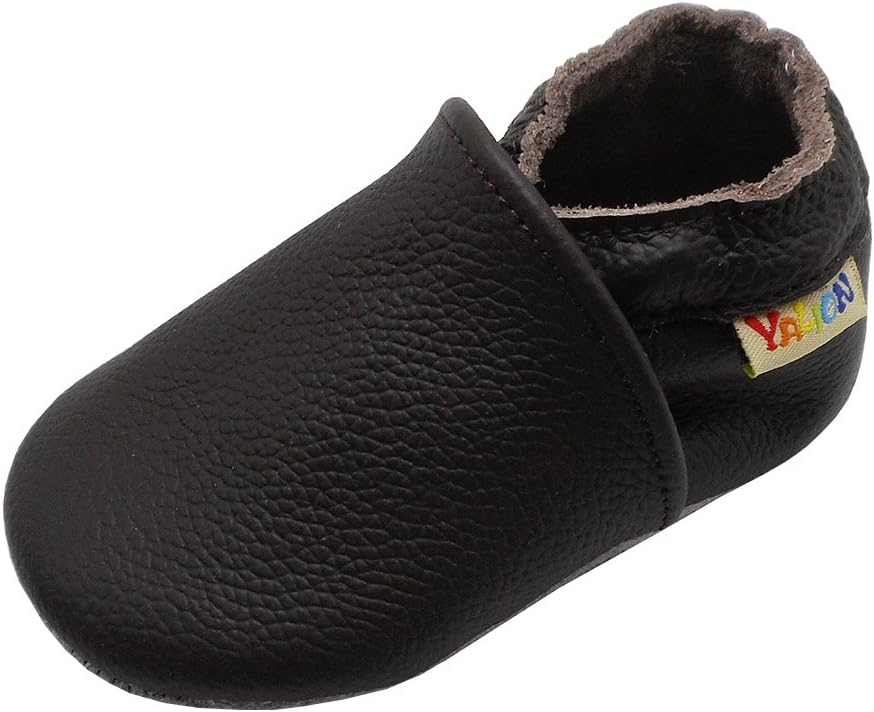 Baby Moccasin Soft Sole Baby Shoes, Anti-Slip Crib Shoes for Infant Toddler